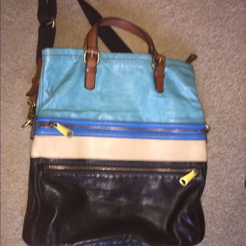 Fossil Satchel in Large